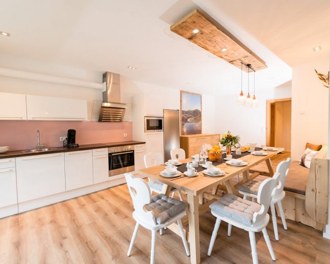 Moderne Ferienwohnung im Lodge Stil